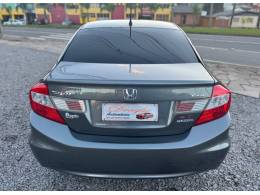 HONDA - CIVIC - 2013/2014 - Cinza - R$ 68.900,00